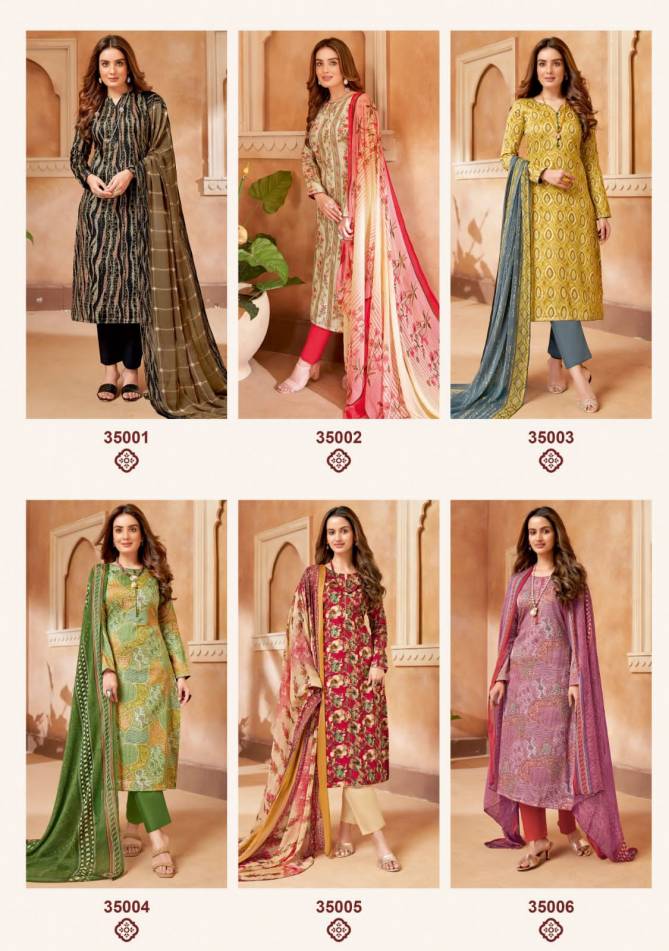 Naishaa Vol 35 By Suryajyoti Stain Cotton Dress Material Catalog

